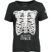 Supernatural T-Shirt - Hunter Inside - S bis XXL - für Damen - Größe L - dunkelgrau  - EMP exklusives Merchandise! von Supernatural