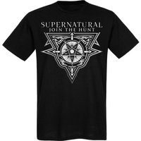 Supernatural T-Shirt - Supernatural - Symbols - M bis XXL - für Männer - Größe M - schwarz  - Lizenzierter Fanartikel von Supernatural