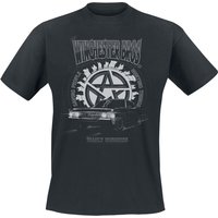 Supernatural T-Shirt - Winchester Bros - M bis 5XL - für Männer - Größe L - schwarz  - Lizenzierter Fanartikel von Supernatural
