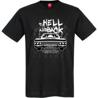 Supernatural To Hell Herren T-Shirt schwarz von Supernatural