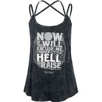 Supernatural Top - Hell To Raise - S bis XXL - für Damen - Größe XL - schwarz  - EMP exklusives Merchandise! von Supernatural