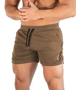 Superora Herren Shorts Sport Hosen Laufshorts Trainingshose Fitness Training Outdoor Sporthose mit Tasch von Superora