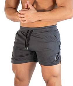 Superora Herren Shorts Sport Hosen Laufshorts Trainingshose Fitness Training Outdoor Sporthose mit Tasch von Superora