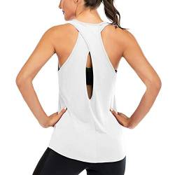 Superora Tanktops Damen Sport Yoga Racerback Fitness Running Workout Lauftop Ärmellos Shirt Oberteile von Superora