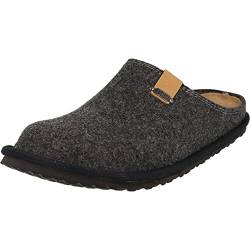 Supersoft Herren Schuhe Clogs 511-152 weiche Filz Hausschuhe (Dk.Grey, eu_footwear_size_system, adult, men, numeric, medium, numeric_44) von Supersoft