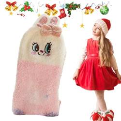 Flauschige Tiersocken,Kuschelig warme Fuzzy-Socken - Flauschige Damensocken für Weihnachten, bequeme Socken für den Winter drinnen oder Weihnachten Suphyee von Suphyee