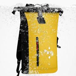 Suphyee wasserdichte Rafting-Tasche, wasserdichte Tasche zum Kajakfahren | Wasserdichter PVC-Trockenrucksack für Damen | Leichter Dry Sack Multifunktions-Outdoor-Rucksack von Suphyee