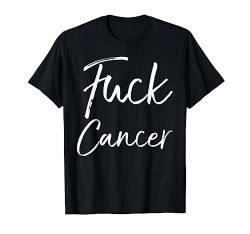 Funk Cancer Accessories Funk Cancer Gifts Funny Fuck Cancer T-Shirt von Support Cancer Awareness Shirts Design Studio