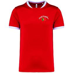 Supportershop Herren Portugal T-Shirt, rot, XXL von Supportershop
