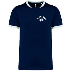 Supportershop Herren Schottland T-Shirt, Marineblau, XXL von Supportershop