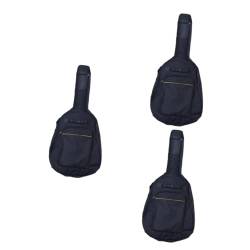 Supvox Gitarre Umhängetasche 3st ntasche Mit Schwamm Gepolsterte Tasche n-Einkaufstasche E-n-Rucksack nkoffer Gigbag Für E-bass Banjo-gigbag Reisen Reisetasche Ballade Oxford-Stoff von Supvox