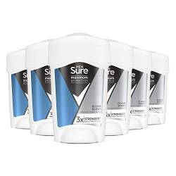 Sure/Rexona Deo-Creme Fresh Scent für Herren, maximaler Schutz, Anti-Transpirant, Deodorant, 45 ml von Sure