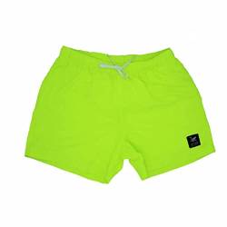 Dressed IN Music Play with ME Quick-Dry Surf Monkey® Volley, Kurze Herren-Badeshorts, gelb, 48 von Surf Monkey