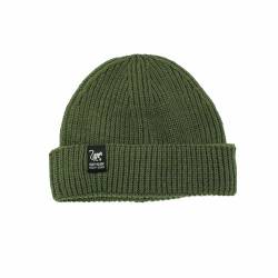 SURF MONKEY Recycelte Docker Beanie Herren/Damen - Einheitsgröße - Beanie aus recyceltem Polyester - Wear&Care, grün, One size von Surf Monkey