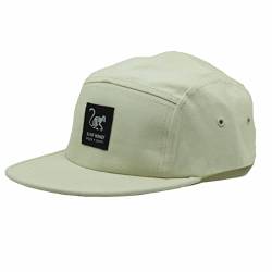 SURF MONKEY Verstellbare Strapback Cap - Klassische Jockey Cap - Baseballmütze für Herren/Damen 5-Panel Cap, Hellbeige, One size von Surf Monkey