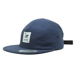 Verstellbare Strapback Cap - Classic Jockey Cap - Baseballmütze für Herren/Damen 5-Panel Cap, marineblau, One size von Surf Monkey