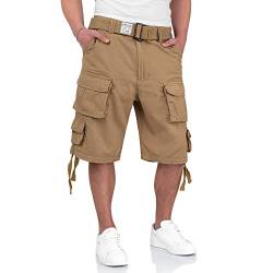 Surplus Division Herren Cargo Shorts, beige, 4XL von Surplus Raw Vintage