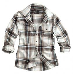 Surplus Herren Regular Fit Freizeithemd Woodcutter Shirt Braun Kragenweite: 41 cm (Herstellergröße: S) von Surplus Raw Vintage