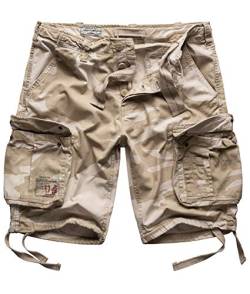 Surplus Raw Vintage Airborne Vintage Herren Cargo Shorts, desertstorm, 4XL von Surplus Raw Vintage