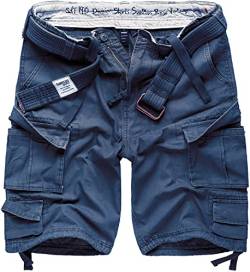 Surplus Raw Vintage Division Herren Cargo Shorts, Navy, 6XL von Surplus Raw Vintage