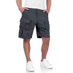 Surplus Raw Vintage Herren Cargo Trooper Shorts, anthrazit, M von Surplus Raw Vintage