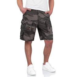 Surplus Raw Vintage Herren Cargo Trooper Shorts, blackcamo, 4XL von Surplus Raw Vintage