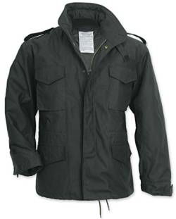 Surplus Raw Vintage M65 Herren Outdoor Feldjacke Parka gefüttert, schwarz, XXL von Surplus Raw Vintage