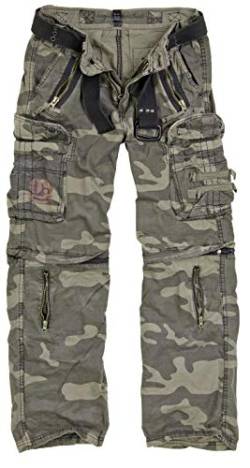 Surplus Raw Vintage Royal Outback Hose und Shorts, royalcamo, 4XL von Surplus Raw Vintage