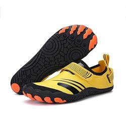 Surwin Wasserschuhe Badeschuhe Damen Herren Strandschuhe Schnell Trocknend Schwimmschuhe rutschfest Aquaschuhe Leicht Barfußschuhe Traillaufschuhe Fitnessschuhe Surfschuhe 35-46 von Surwin