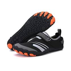 Surwin Wasserschuhe Badeschuhe Damen Herren Strandschuhe Schnell Trocknend Schwimmschuhe rutschfest Aquaschuhe Leicht Barfußschuhe Traillaufschuhe Fitnessschuhe Surfschuhe 35-46 von Surwin