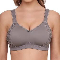 Susa Damen Bügel gemoldet London Minimizer BH, Frosty Lavender, 75E von Susa