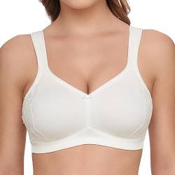 Susa Damen Bügel gemoldet London Minimizer BH, weiß, 95D von Susa