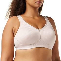 Susa Damen Entlastungs Bügel Cremona 7761 Comfort Plus Bügelloser BH, Blickdicht, braun Nude, 90G von Susa