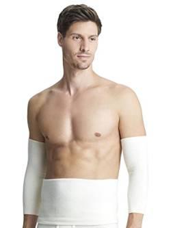 Susa Damen Unisex Angora Gelenkwärmer s8060940 Unterhemd, Weiß (wollweiß s115), 36 (Herstellergröße: S) von Susa