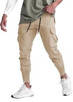 Suwangi Herren Hose Cargohose Sporthose Trekkinghose Freizeithose Jogginghose Casual Hose mit Taschen von Suwangi