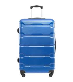 Handgepäck Kabinenkoffer Reisekoffer auf Rädern Rollgepäck Set Hohe Kapazität Trolley Gepäck Tasche Koffer, 1 x Blau1, 45,7 cm von Suwequest
