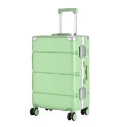 Koffer mit breitem Griff, Reisekoffer für Herren, Handgepäck, Damen, PC, Aluminiumrahmen, Trolley-Koffer, En8, 55,9 cm (22 zoll) von Suwequest