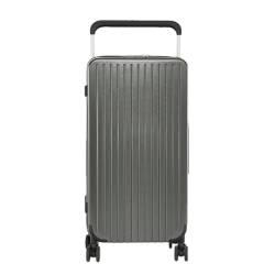 Koffer mit breitem Griff Spinner Rad Gepäcktasche Große Kapazität Trolley Carry Gepäck, gray9, 26 von Suwequest