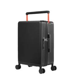 Suwequest Koffer mit breitem Griff, Rollgepäck, Spinner-Rollen, Herren, Reisetasche, Damen, Kabine, Passwort, Trolley, Gepäck, Reißverschluss D, 61 cm (24 zoll) von Suwequest