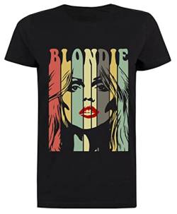 Blondie Schwarzes Kurzarm-T-Shirt Für Damen von Suzetee