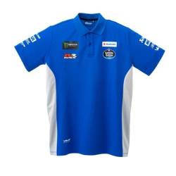 Suzuki MotoGp Team Herren Polo Shirt Kurzarm blau Gr.XXL von Suzuki