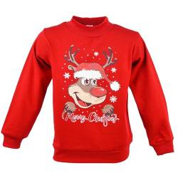 Svetli Kinder Jungen Pullover | Sweatshirts | Baumwolle | Casuals | Winterpullover | Weihnachtspullover | Langarmshirt (122, Patern 3) von Svetli