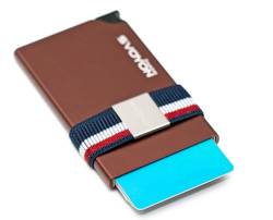 Svoyon Luxuriöses Braunes Kartenetui: Das ultimative RFID-Schutz & NFC-Blocker Cardholder (Elegant, Braun) von Svoyon