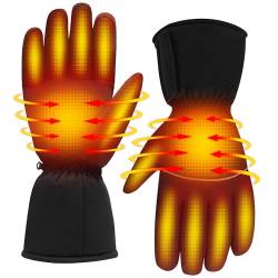 Svpro Unisex Touchscreen Beheizte Handschuhe Wiederaufladbare Batterie Beheizbare Elektrische Handschuhe Winter Warme Thermohandschuhe 3 Stufen Temperatur Optionales 3 Levels Temperaturoption von Svpro