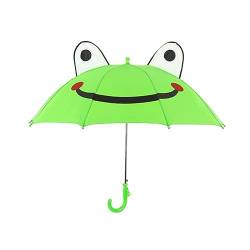 Kinder-Regenschirm, kreativer 3D-Stereo-Mini-Regenschirm, niedlich, sicher, leicht, manueller Regenschirm, mit Ohren, für Mädchen und Jungen von SvriTe
