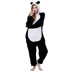 Swanka Jumpsuit Onesie Halloween kostüm Pyjama Overall für Fasching Karneval Damen Herren Erwachsene von Swanka