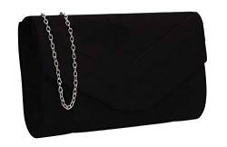 SwankySwans Damen Samantha Clutch, Schwarz von SwankySwans