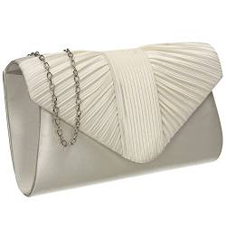 SwankySwans Damen Sophie Clutch-Tasche, elfenbeinfarben von SwankySwans