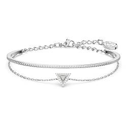 Swarovski Ortyx Damenarmband, Rhodiniertes Armband mit Strahlenden Swarovski Kristallen von Swarovski