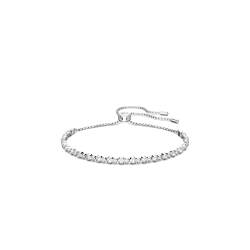 Swarovski Subtle Trilogy Armband, Weiss, Rhodiniert von Swarovski